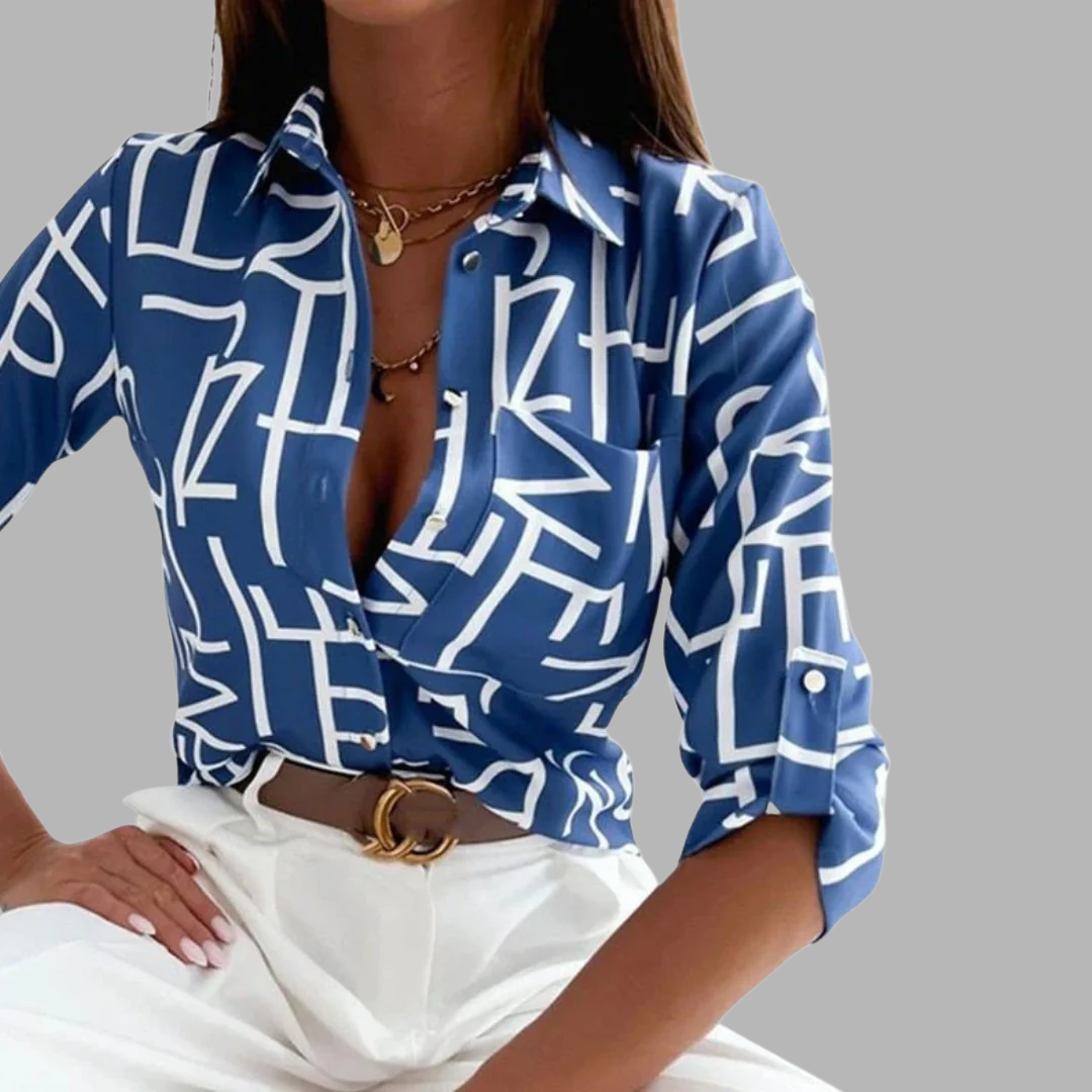 Eldbjørg | Elegante Bluse mit Kragen