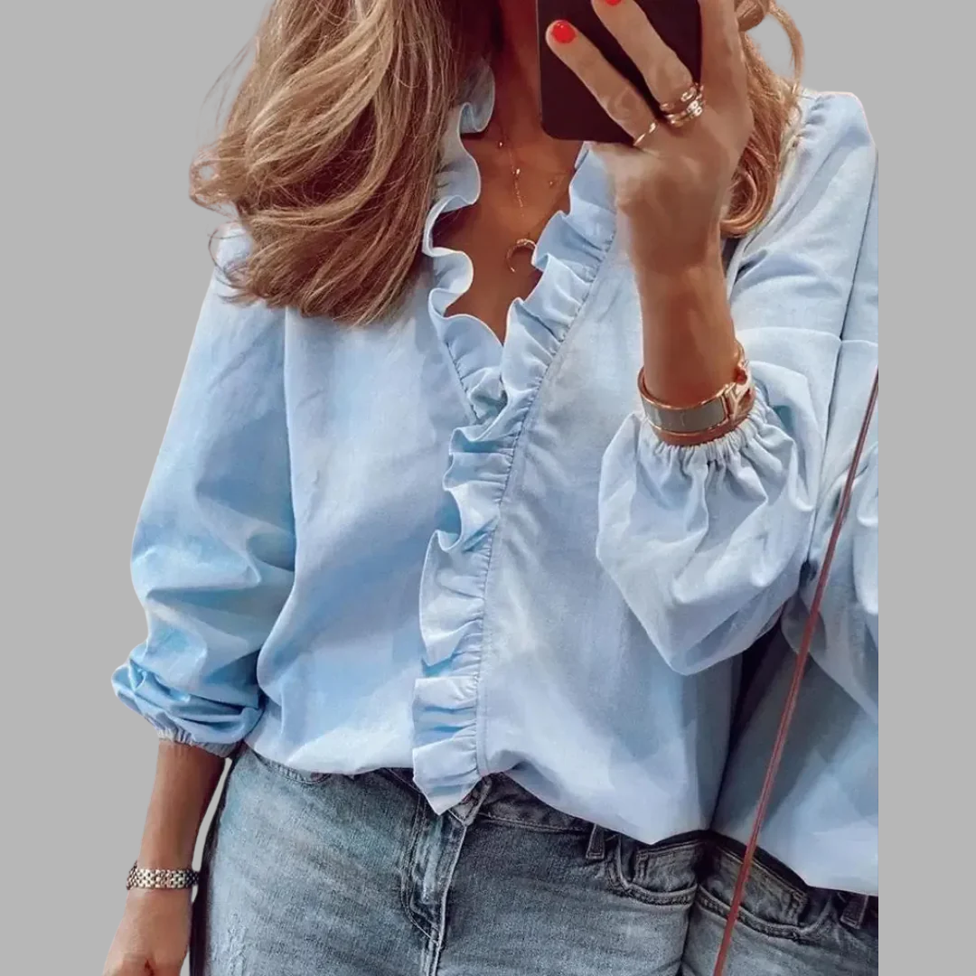 Maren | Elegante Bluse mit langen Ärmeln