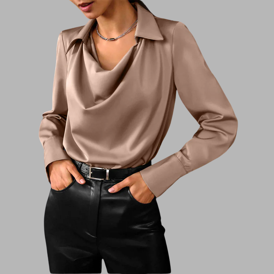 Fenna | Luxuriöse Seidenbluse für Damen
