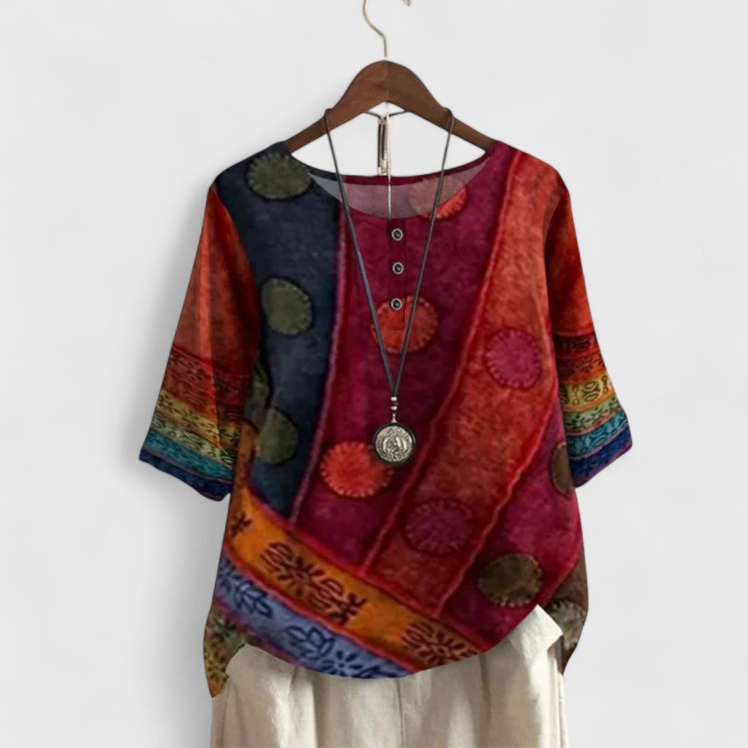 Jamie | Elegantes Boho-Top