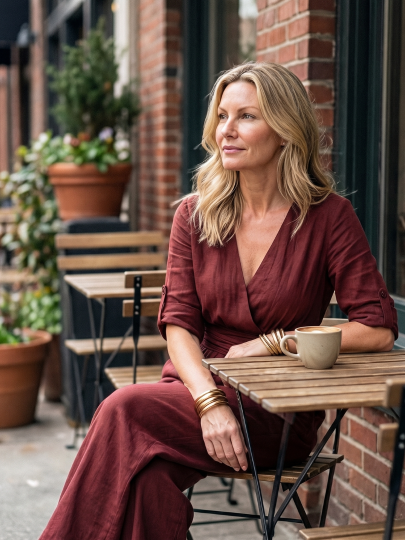 Wanda | Kreuzfront Weitbeiniger Jumpsuit