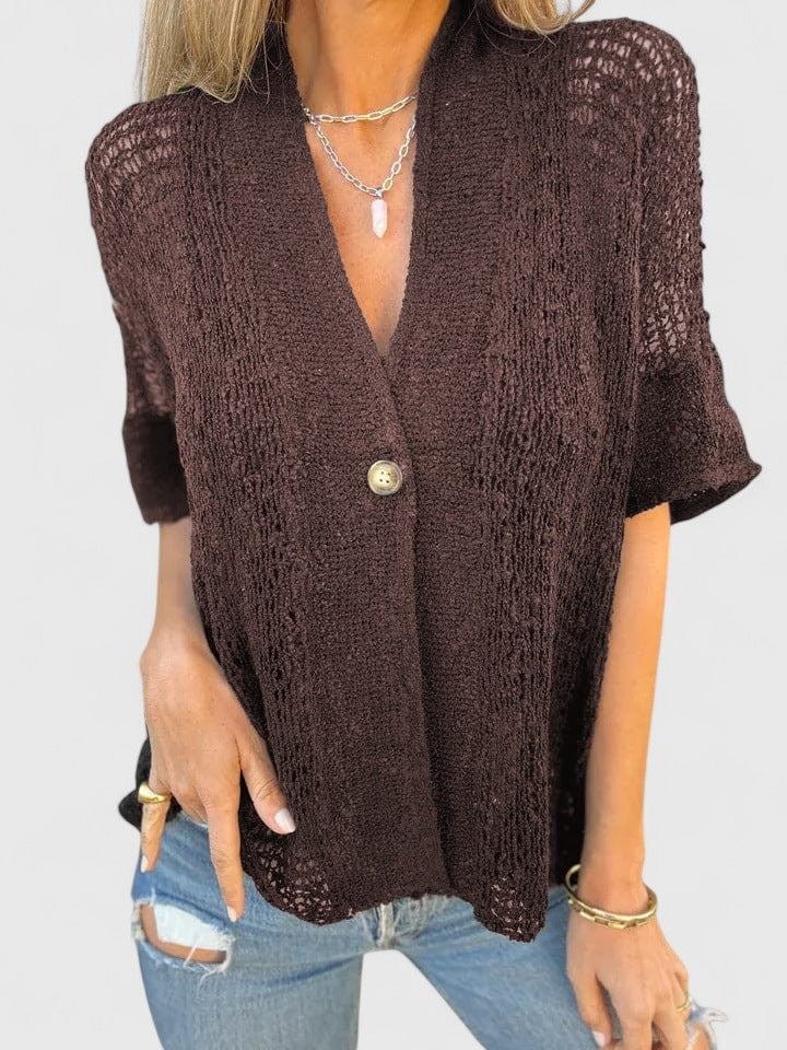 Jamie | Elegantes Strickhemd.
