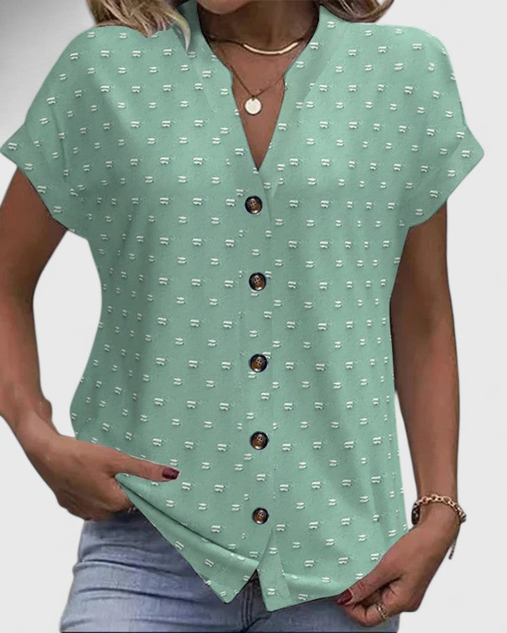Jamie | Bequemes V-Ausschnitt-Shirt