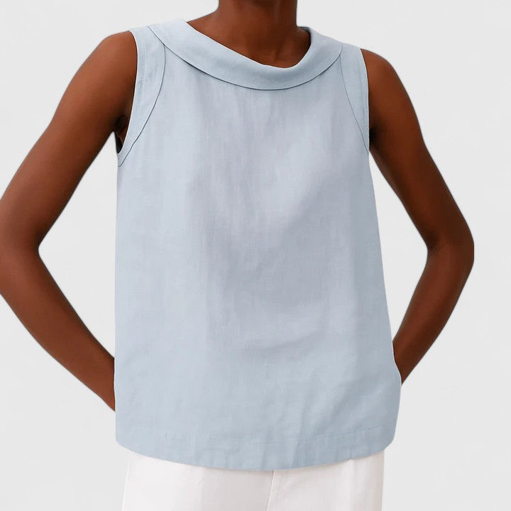 Jamie | Elegantes Top mit Rollkragen