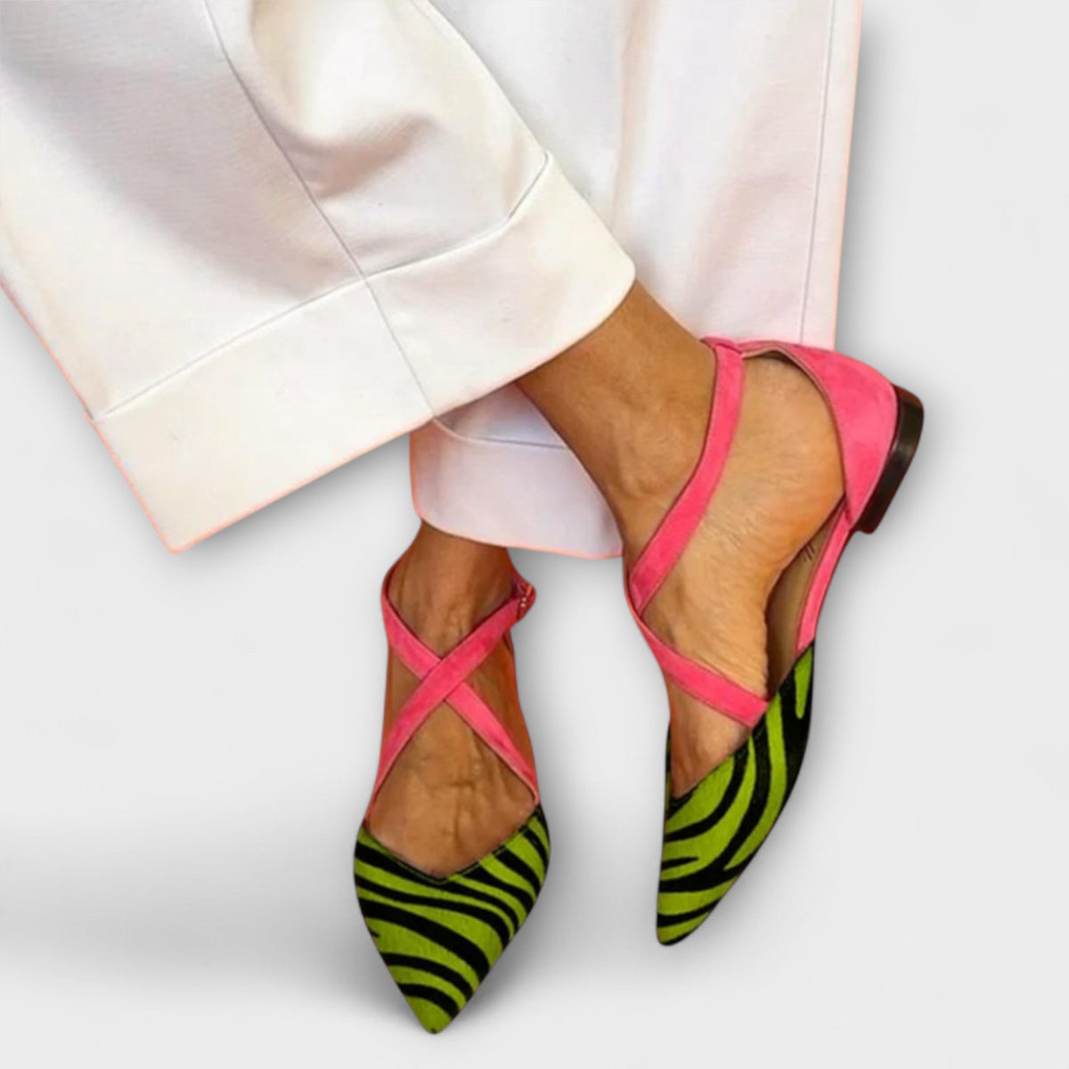 Fenna - Riemen-Ballerinas