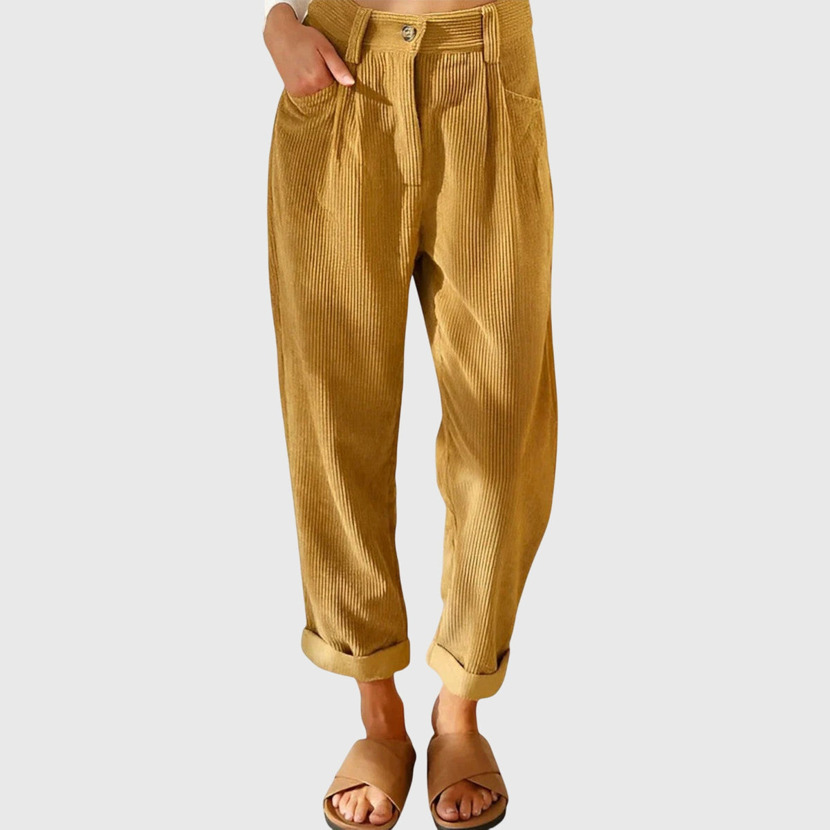 Emilee | Moderne Kordhose