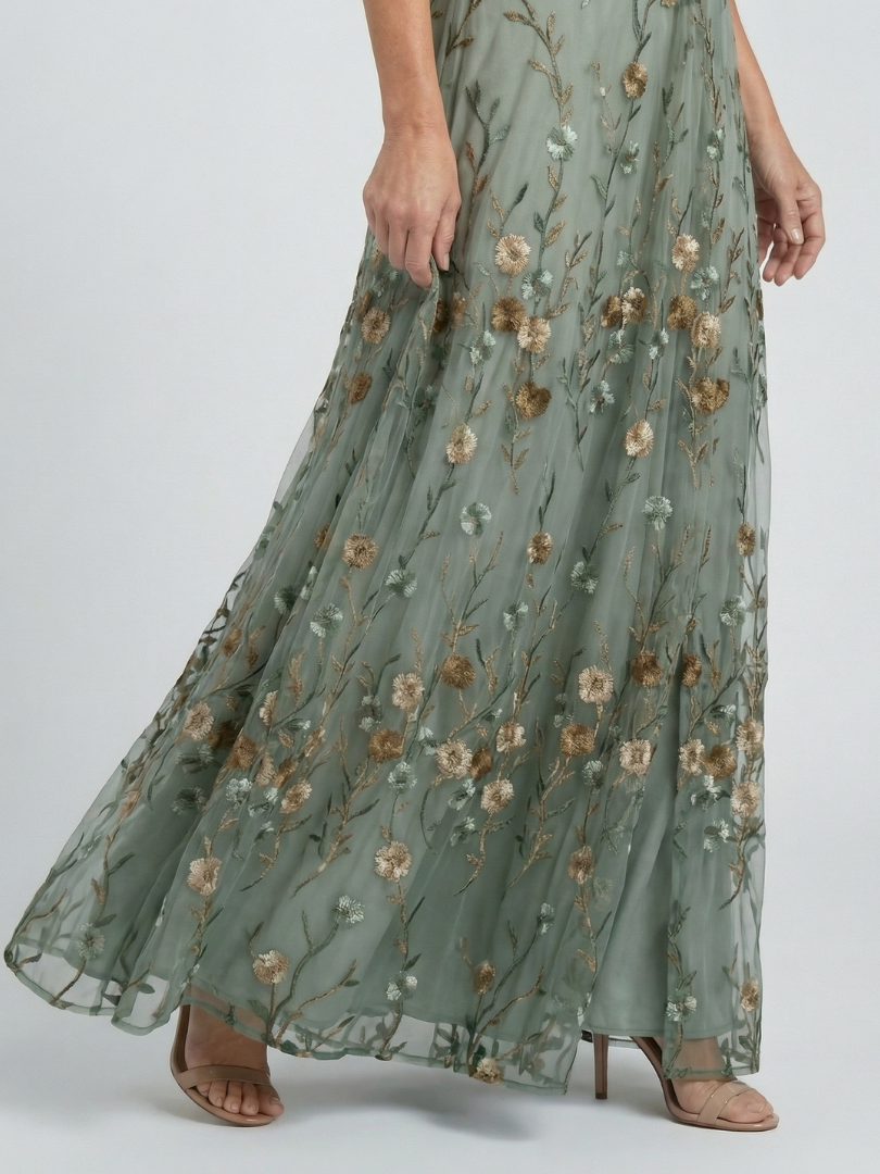 Selora | Maxi-Kleid Halter Bloom Flow