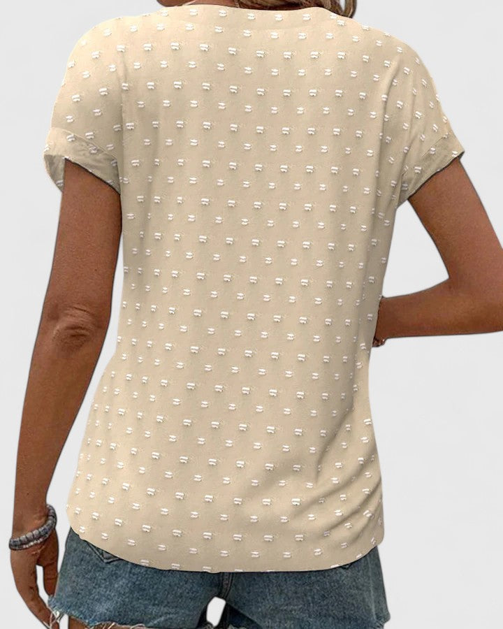 Jamie | Bequemes V-Ausschnitt-Shirt