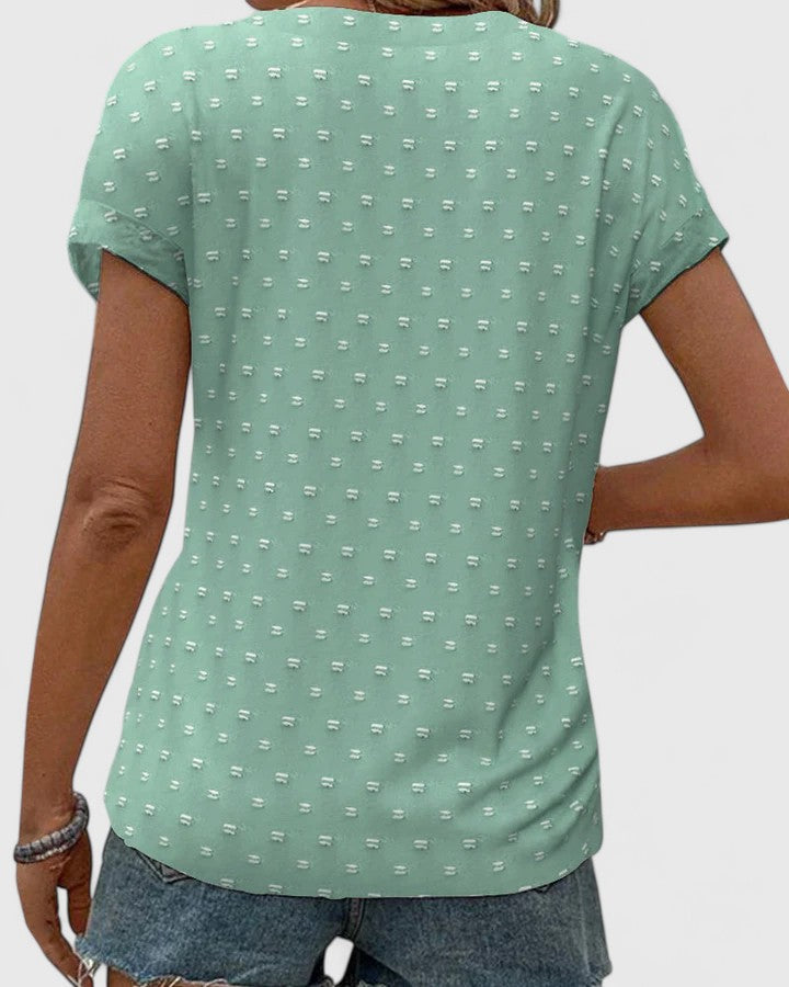 Jamie | Bequemes V-Ausschnitt-Shirt