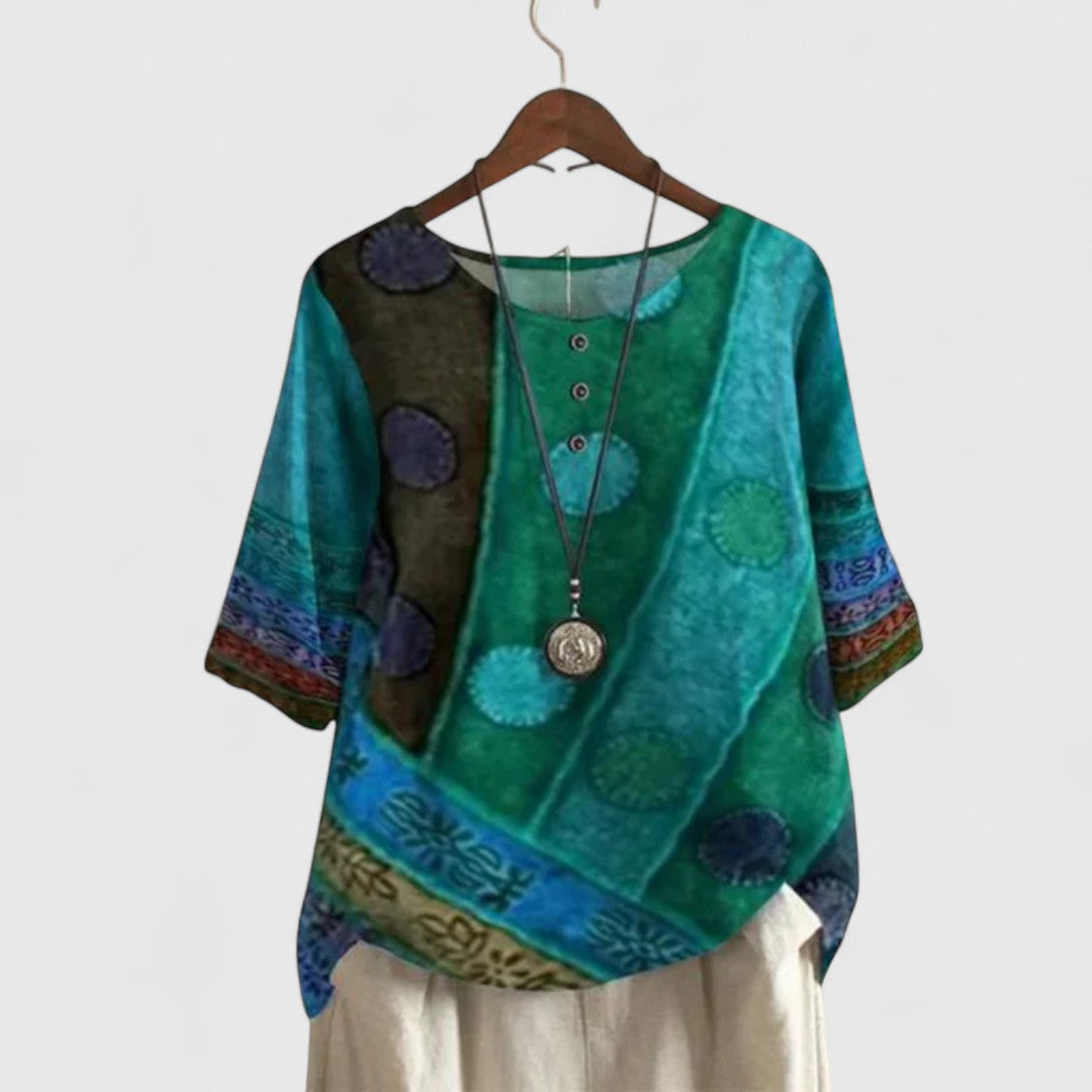 Jamie | Elegantes Boho-Top