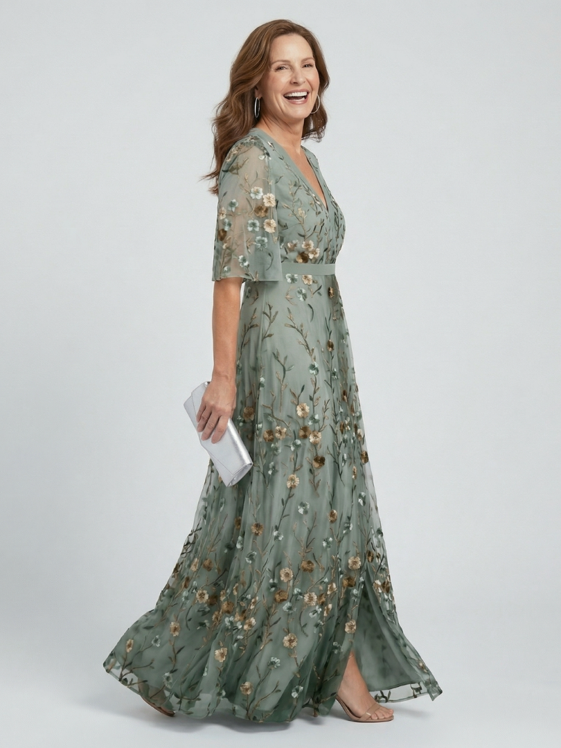 Selora | Maxi-Kleid Halter Bloom Flow