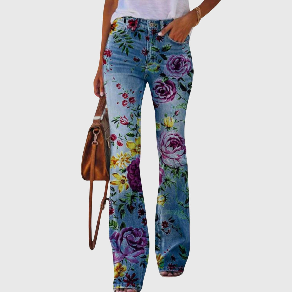 Cheri | Blumenmuster-Hosen