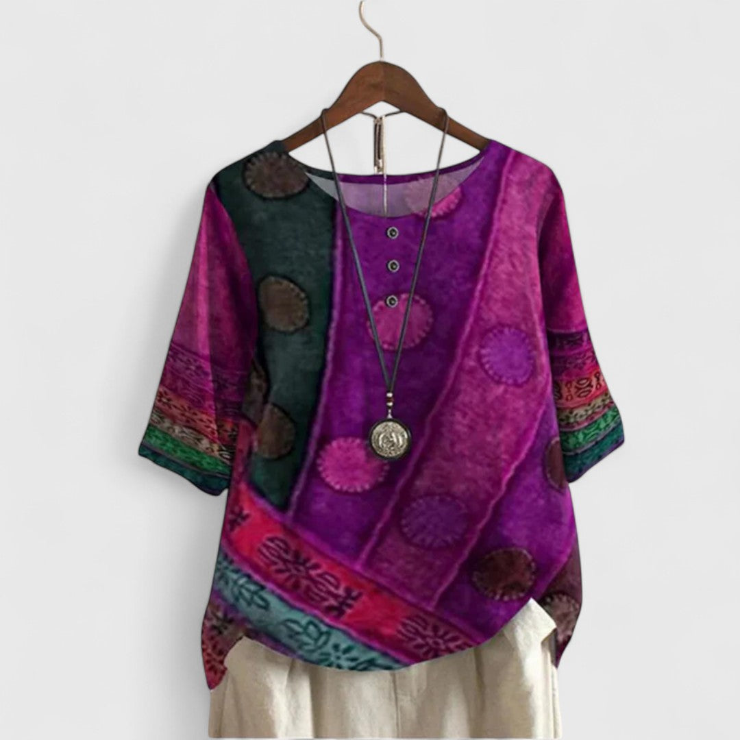 Jamie | Elegantes Boho-Top
