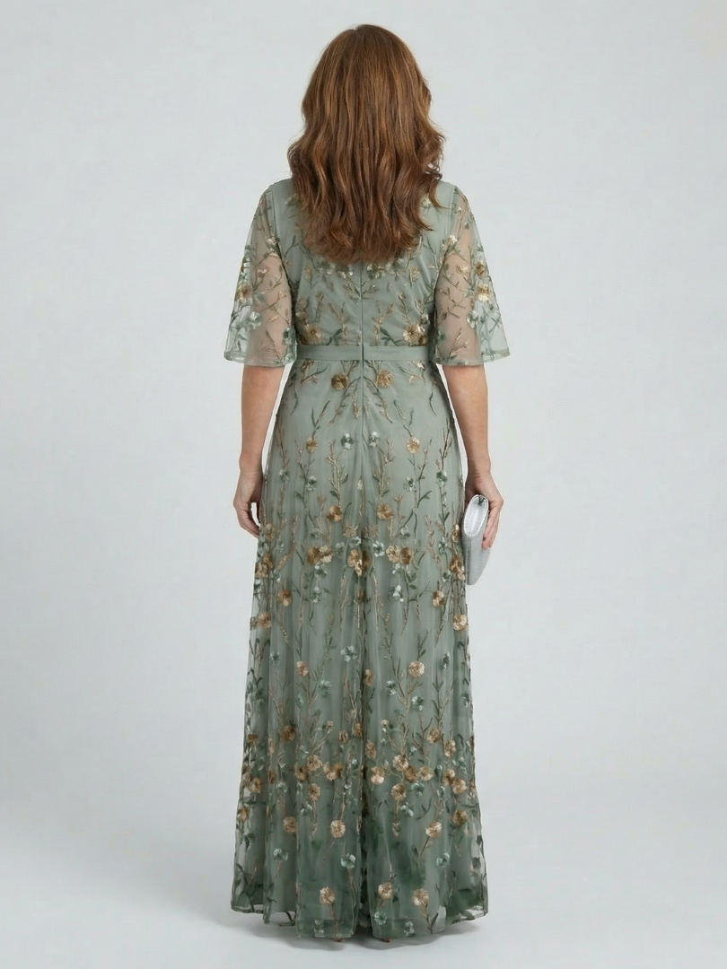 Selora | Maxi-Kleid Halter Bloom Flow