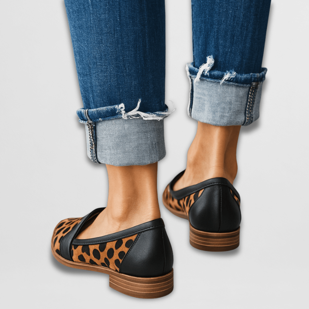 Helen | Orthopädische weiche Wildleder Slipper