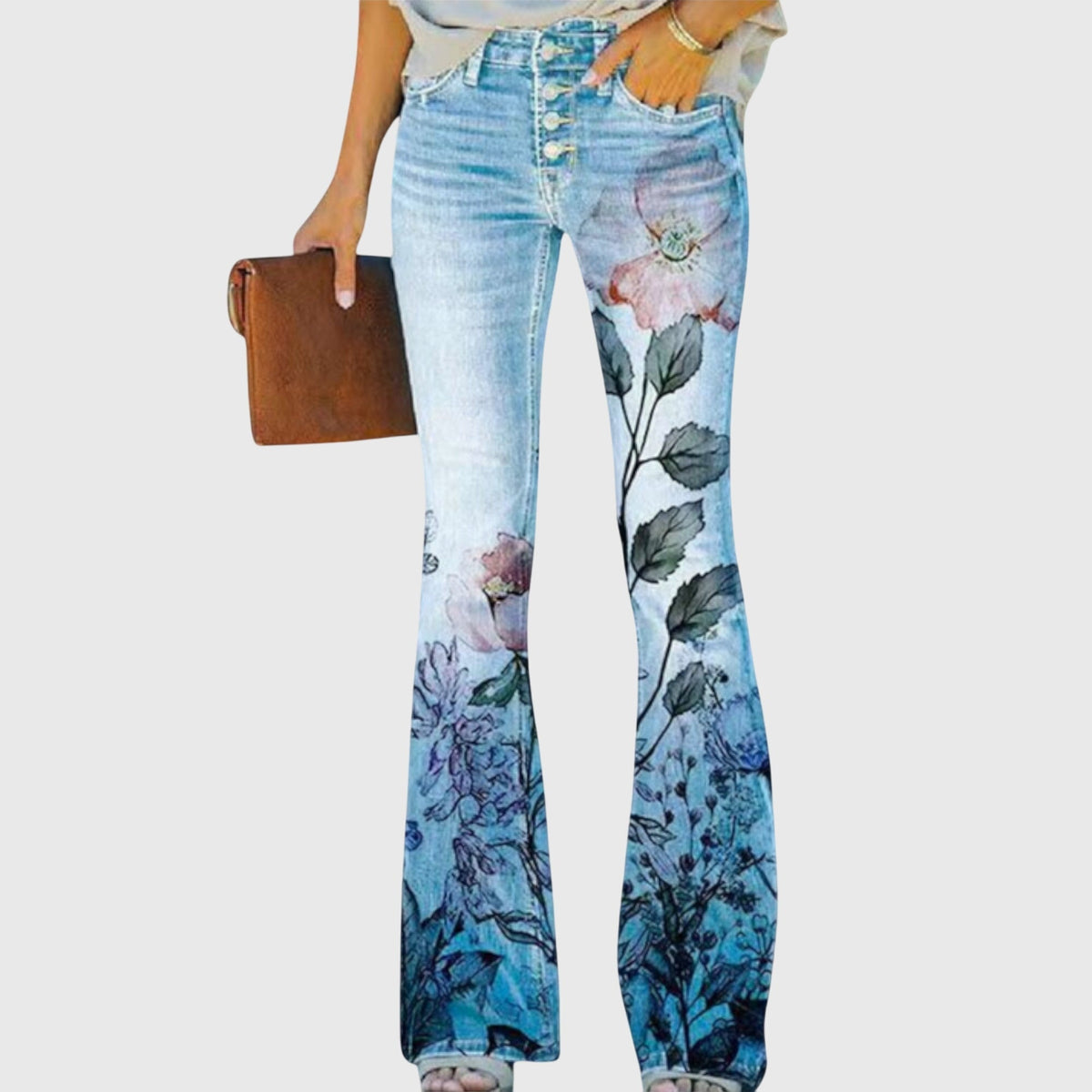 Cheri | Blumenmuster-Hosen