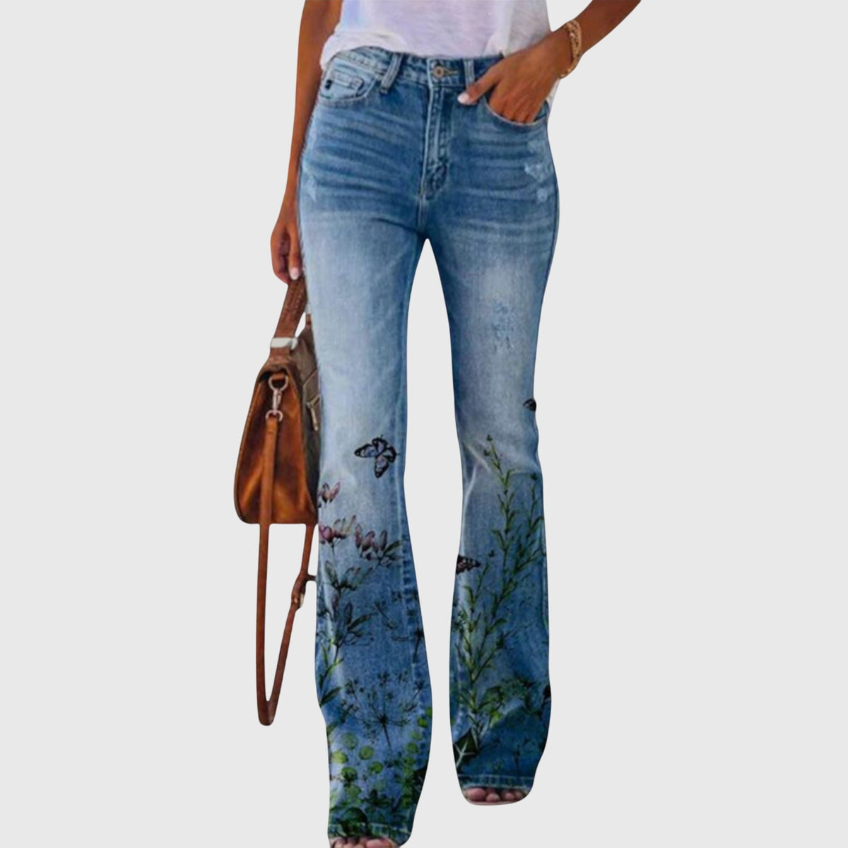 Cheri | Blumenmuster-Hosen