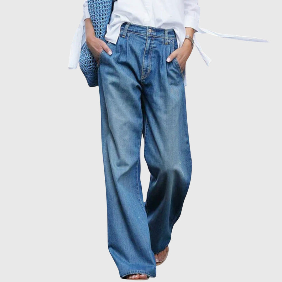 Elaina | Jeans in hoher Qualität mit weitem Bein