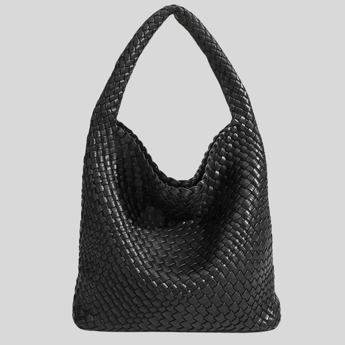 Elegante Geflochtene Hobo-Tasche