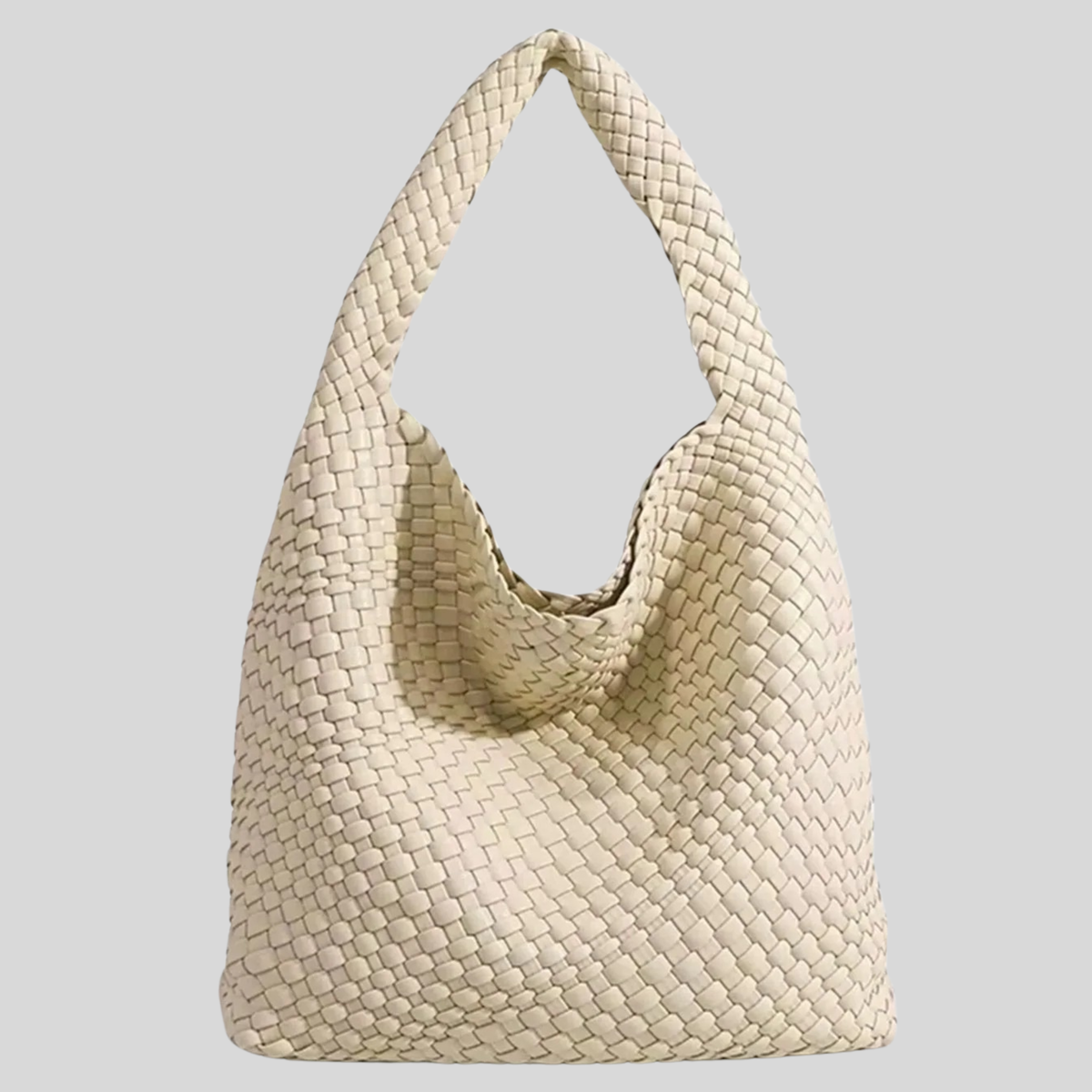 Elegante Geflochtene Hobo-Tasche