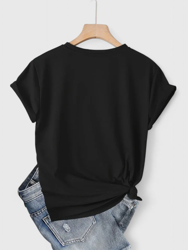 Jamie | Bequemes Kurzarm-T-Shirt.