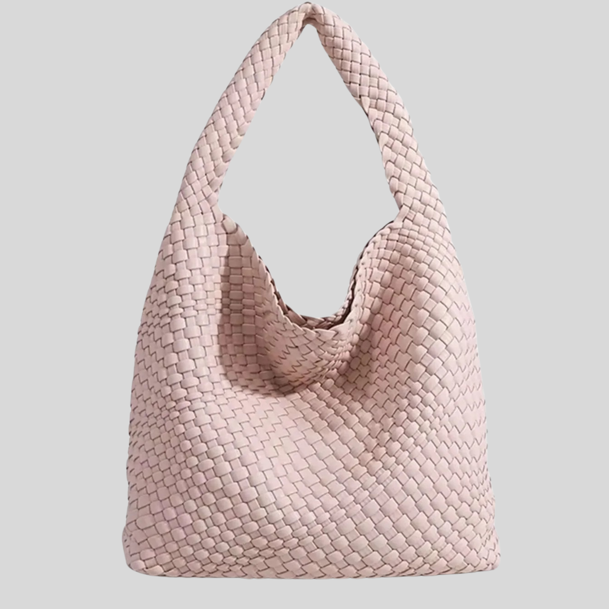 Elegante Geflochtene Hobo-Tasche