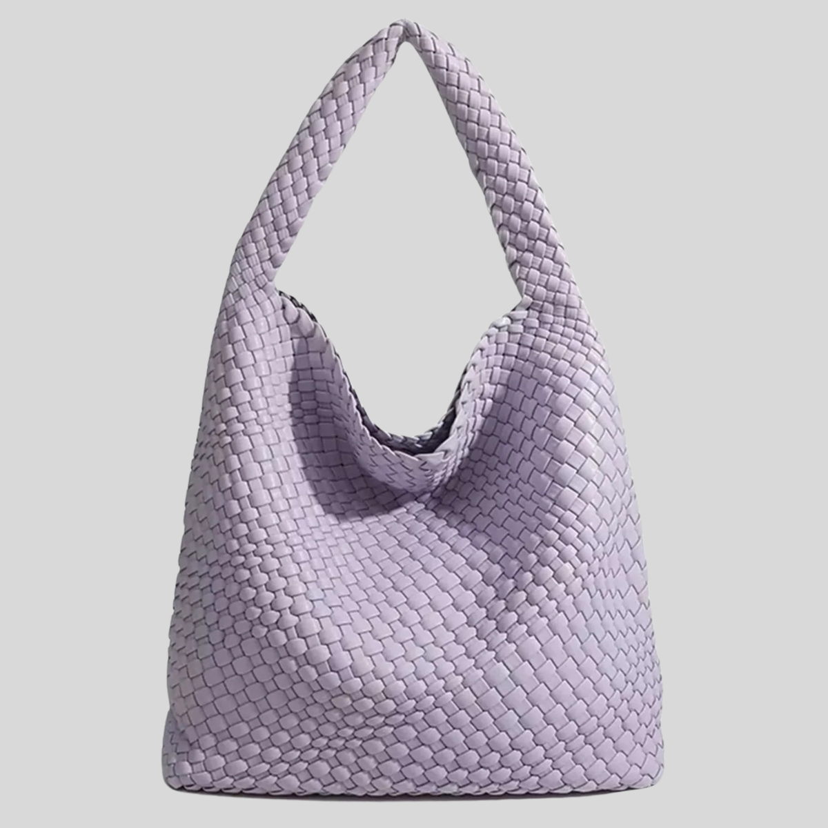 Elegante Geflochtene Hobo-Tasche