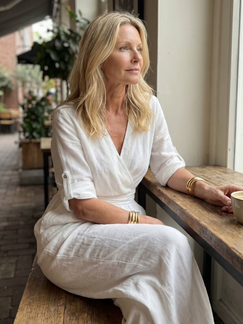 Wanda | Kreuzfront Weitbeiniger Jumpsuit