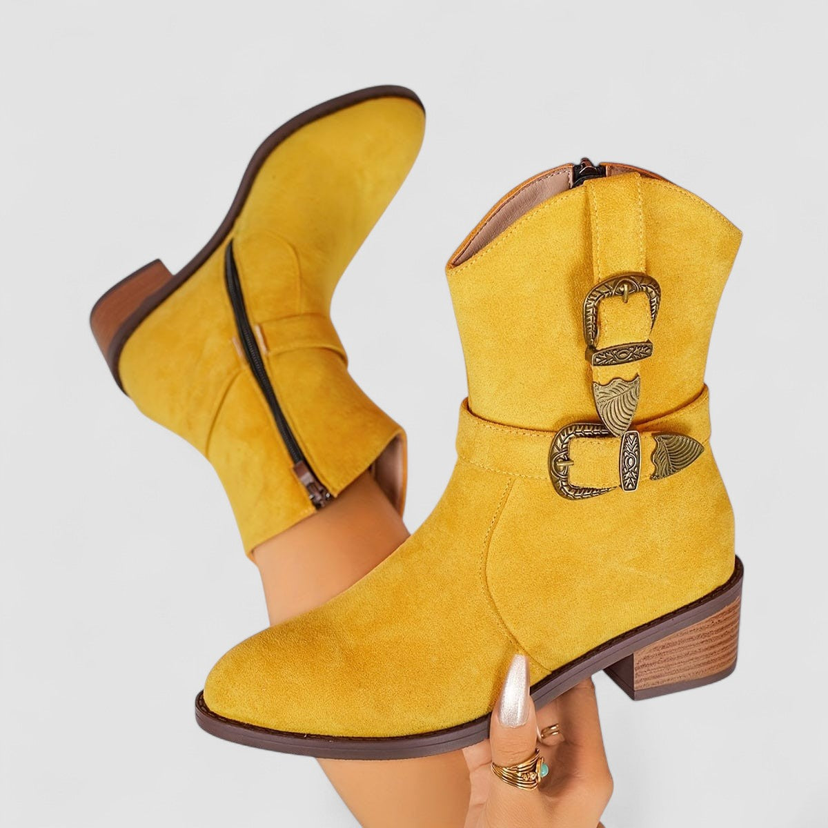 Rosa - Orthopädische Westernstiefel