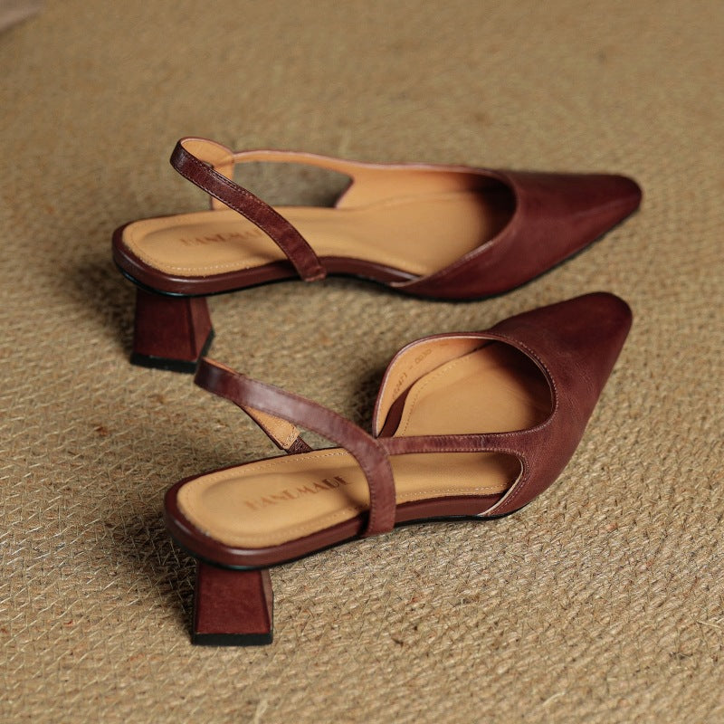 Leder High Heels Arlise