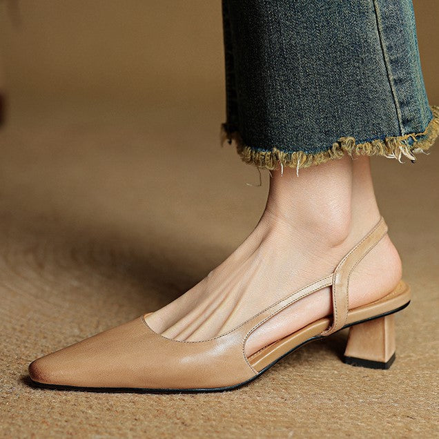Leder High Heels Arlise