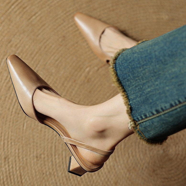 Leder High Heels Arlise