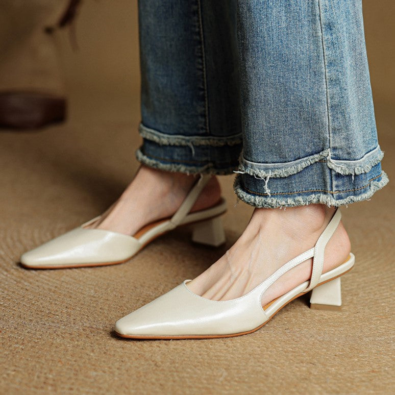 Leder High Heels Arlise