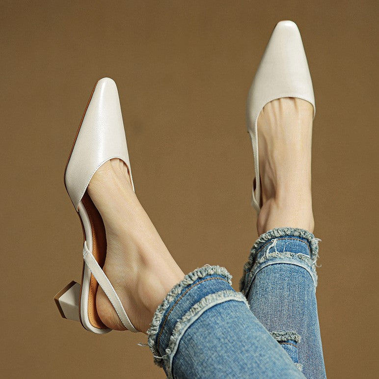Leder High Heels Arlise