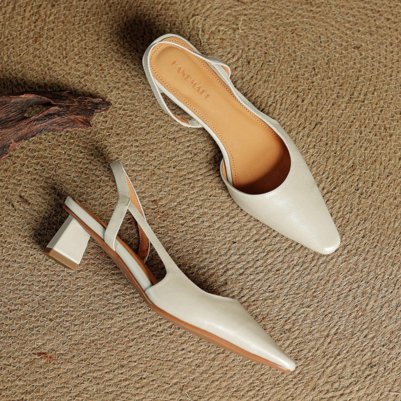 Leder High Heels Arlise