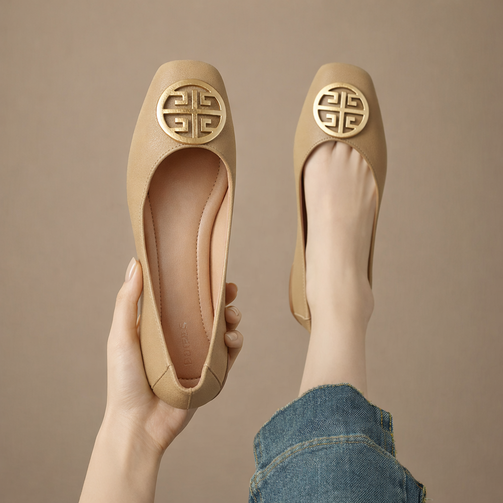 Leder Ballerinas Orchard