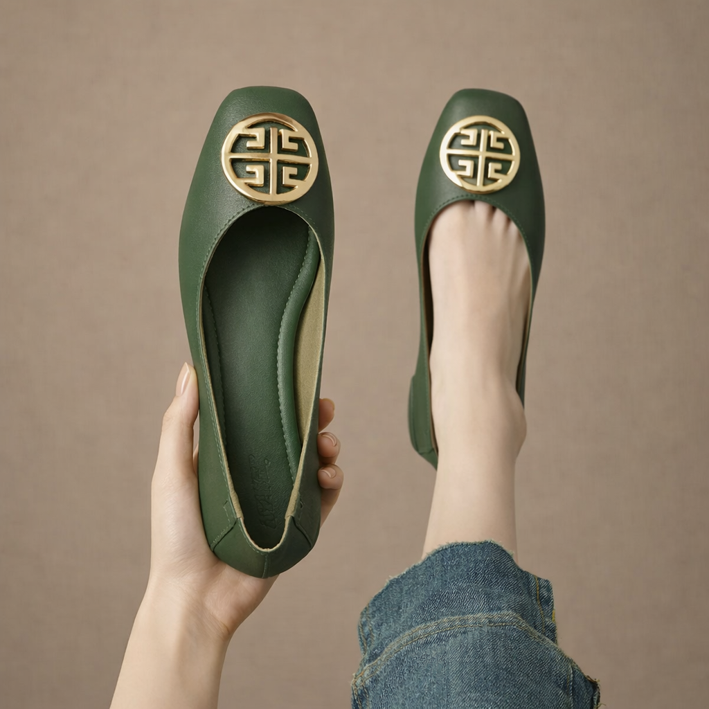 Leder Ballerinas Orchard