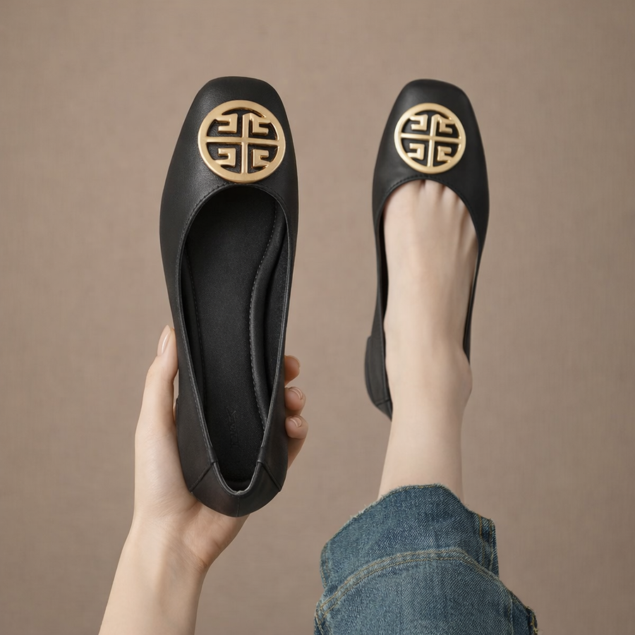 Leder Ballerinas Orchard