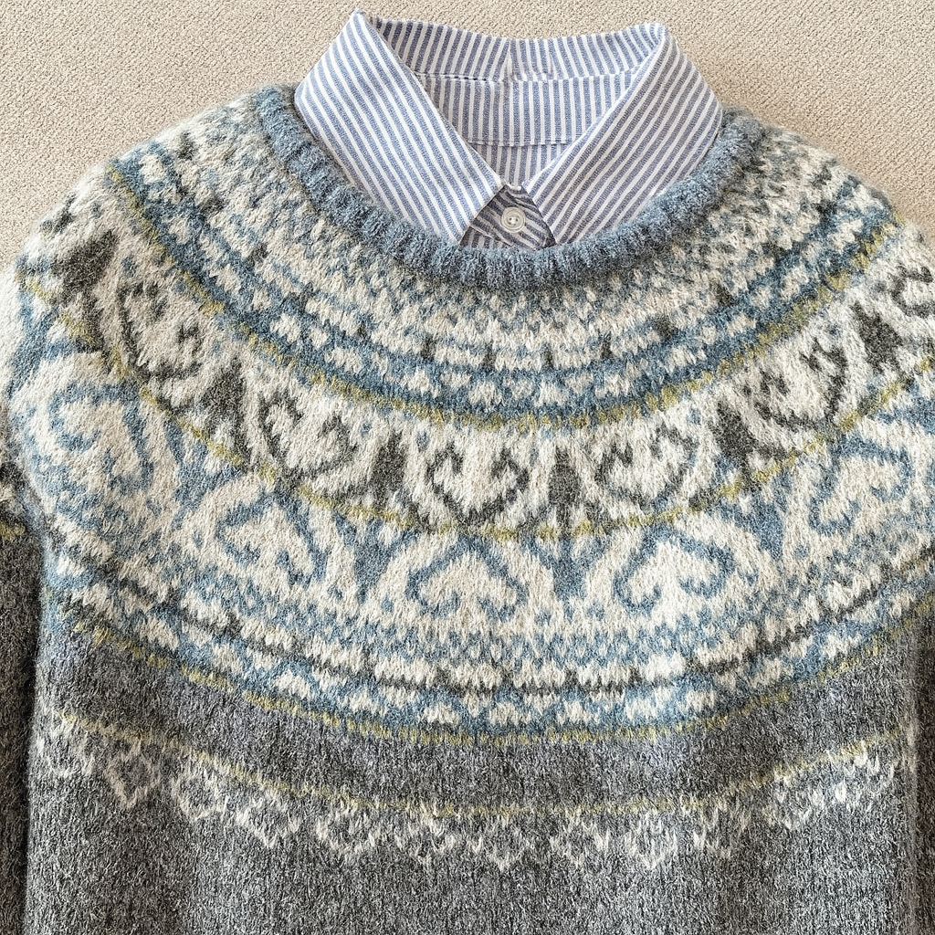 Cheryl™ | Schicker Vintage Strickpullover