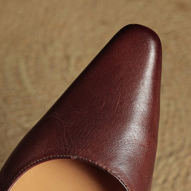 Leder High Heels Arlise