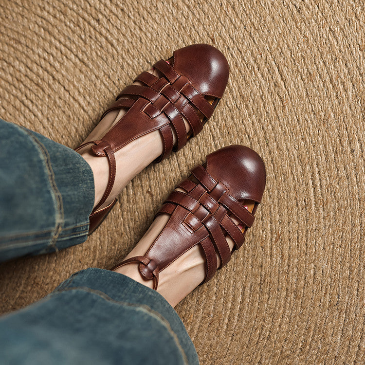 Echte Leder Ballerinas Solene Dalia