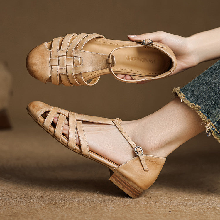 Echte Leder Ballerinas Solene Dalia