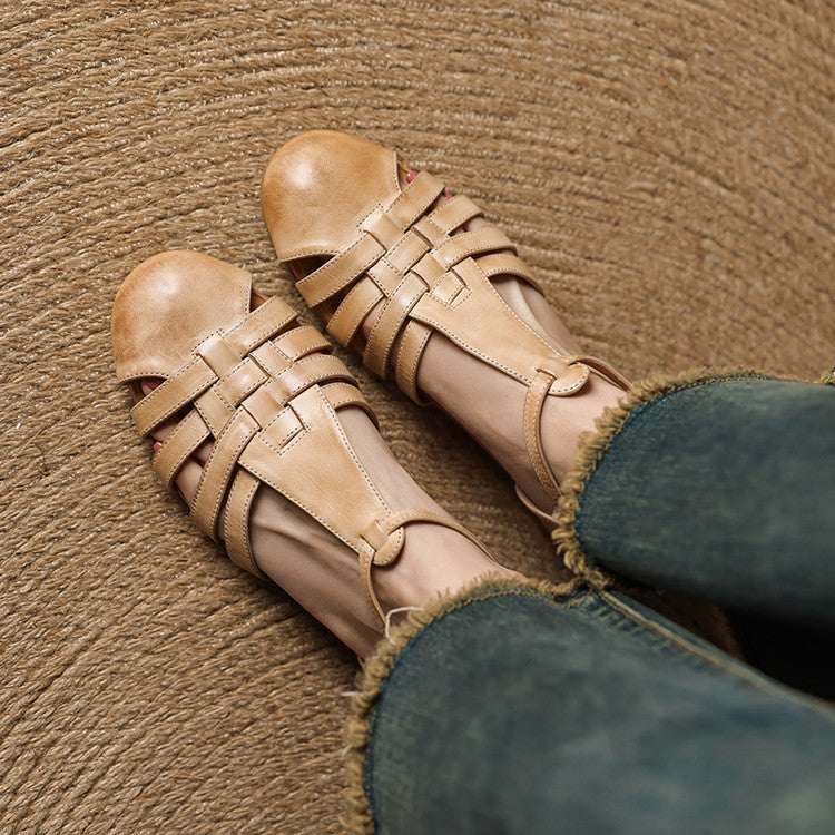 Echte Leder Ballerinas Solene Dalia