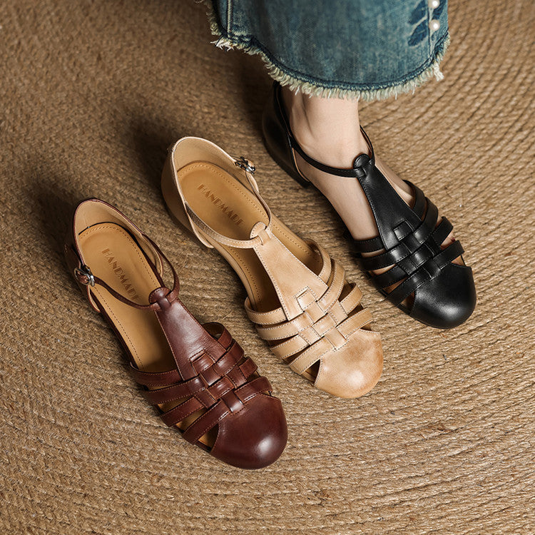 Echte Leder Ballerinas Solene Dalia