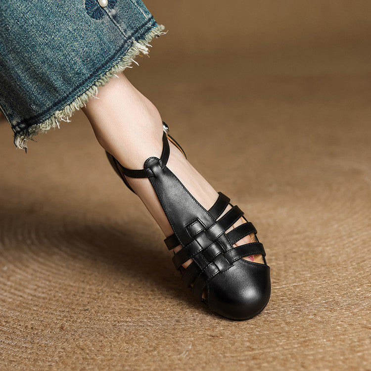 Echte Leder Ballerinas Solene Dalia