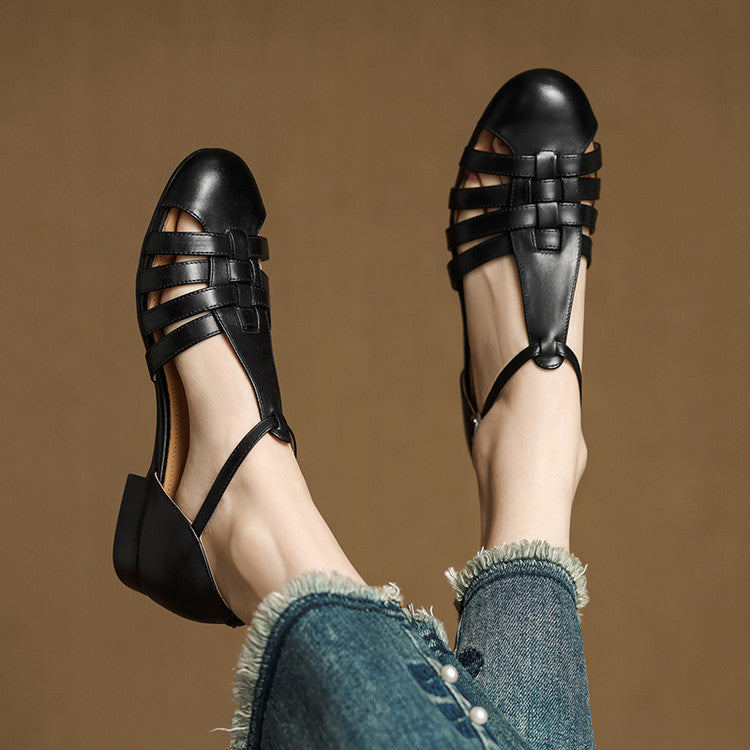 Echte Leder Ballerinas Solene Dalia