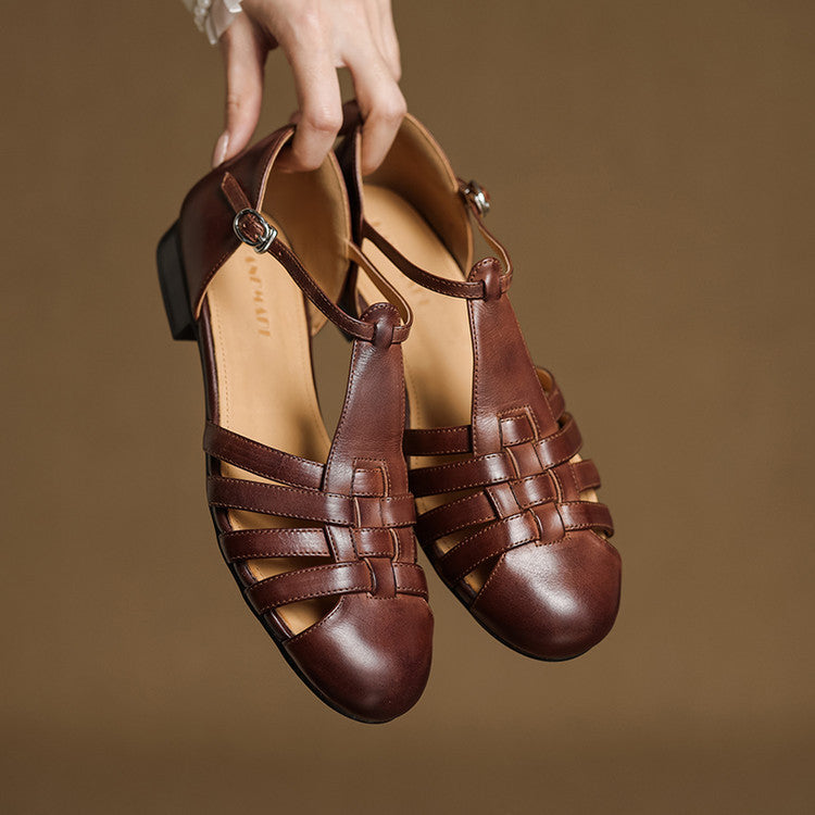 Echte Leder Ballerinas Solene Dalia