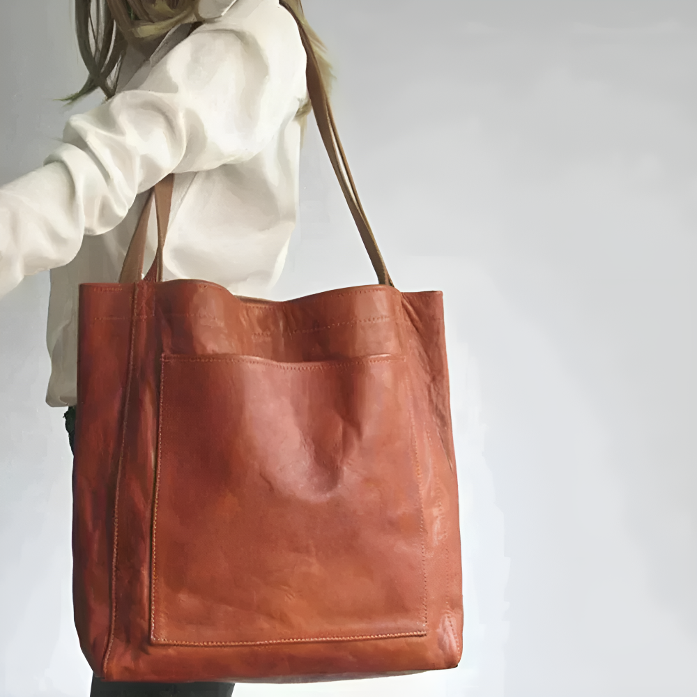 Chic Modernes Lederhandtasche von Lorena