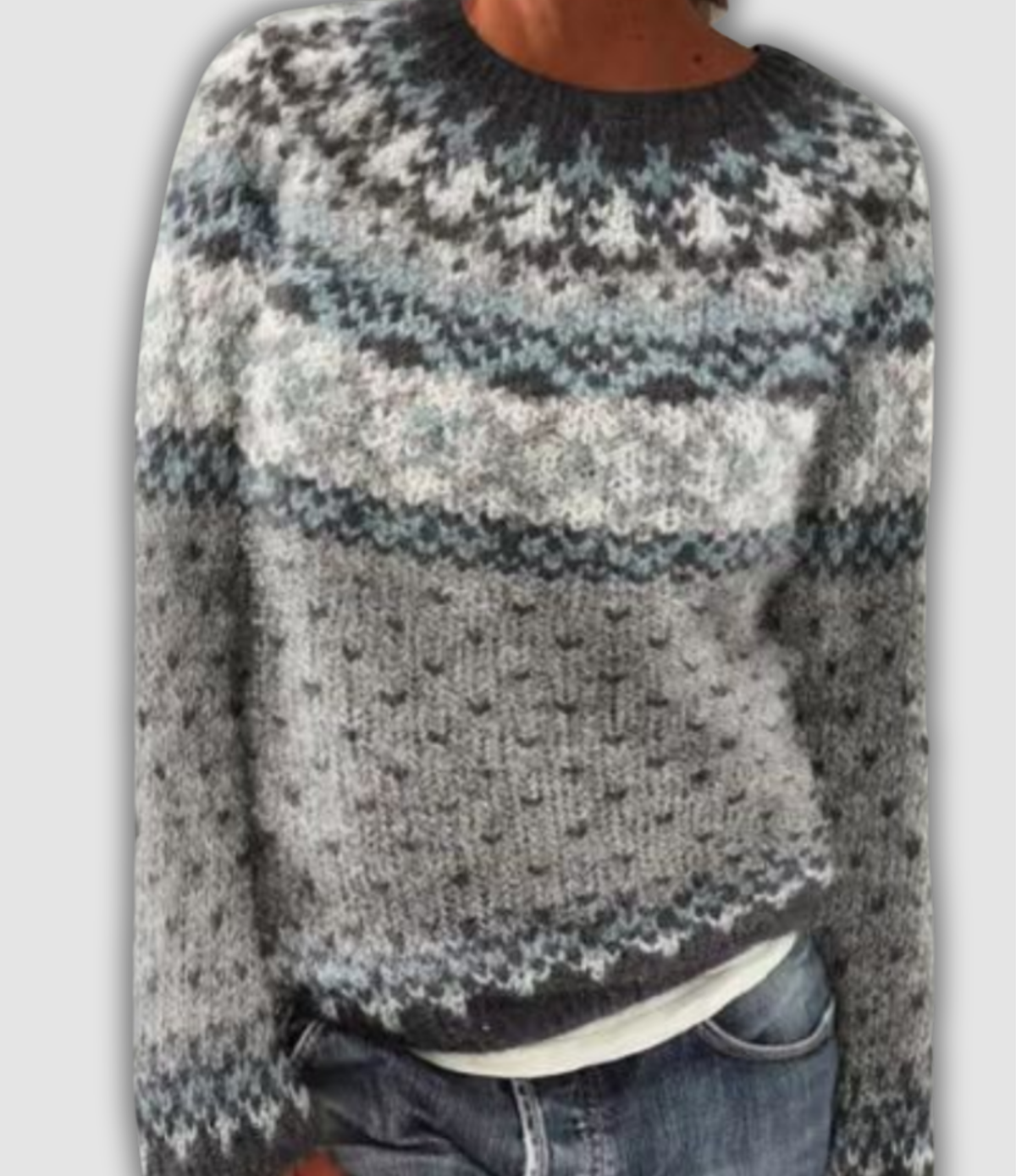 DER SOPHIE NORDIC | RETRO-PULLOVER