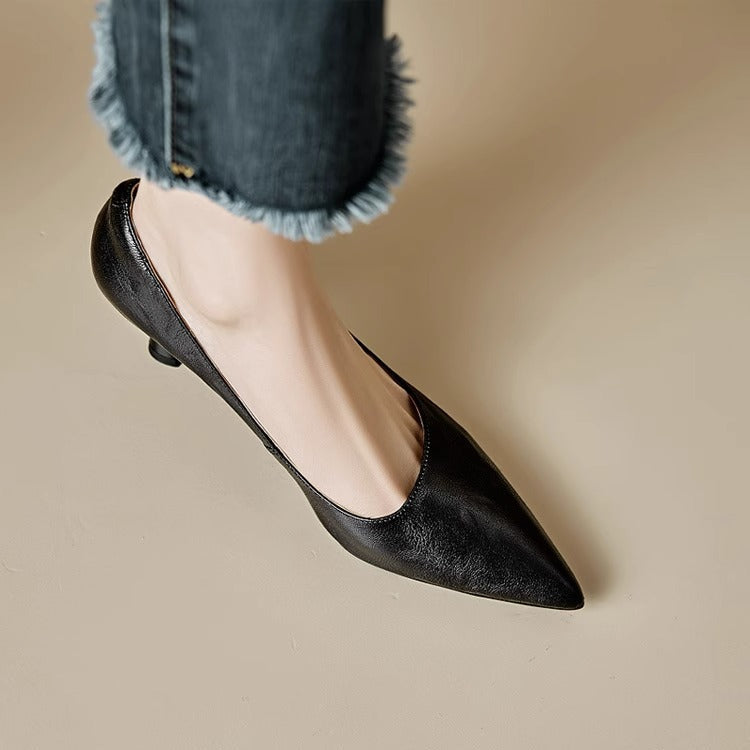 Michèle | Elegante Pumps mit Niedrigem Absatz
